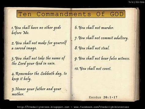 new testament 10 commandments